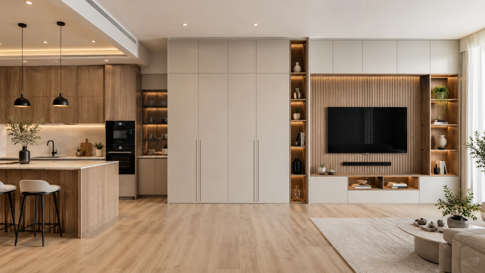 Finishing Terbaik untuk Kitchen Set, Kabinet, dan Backdrop TV