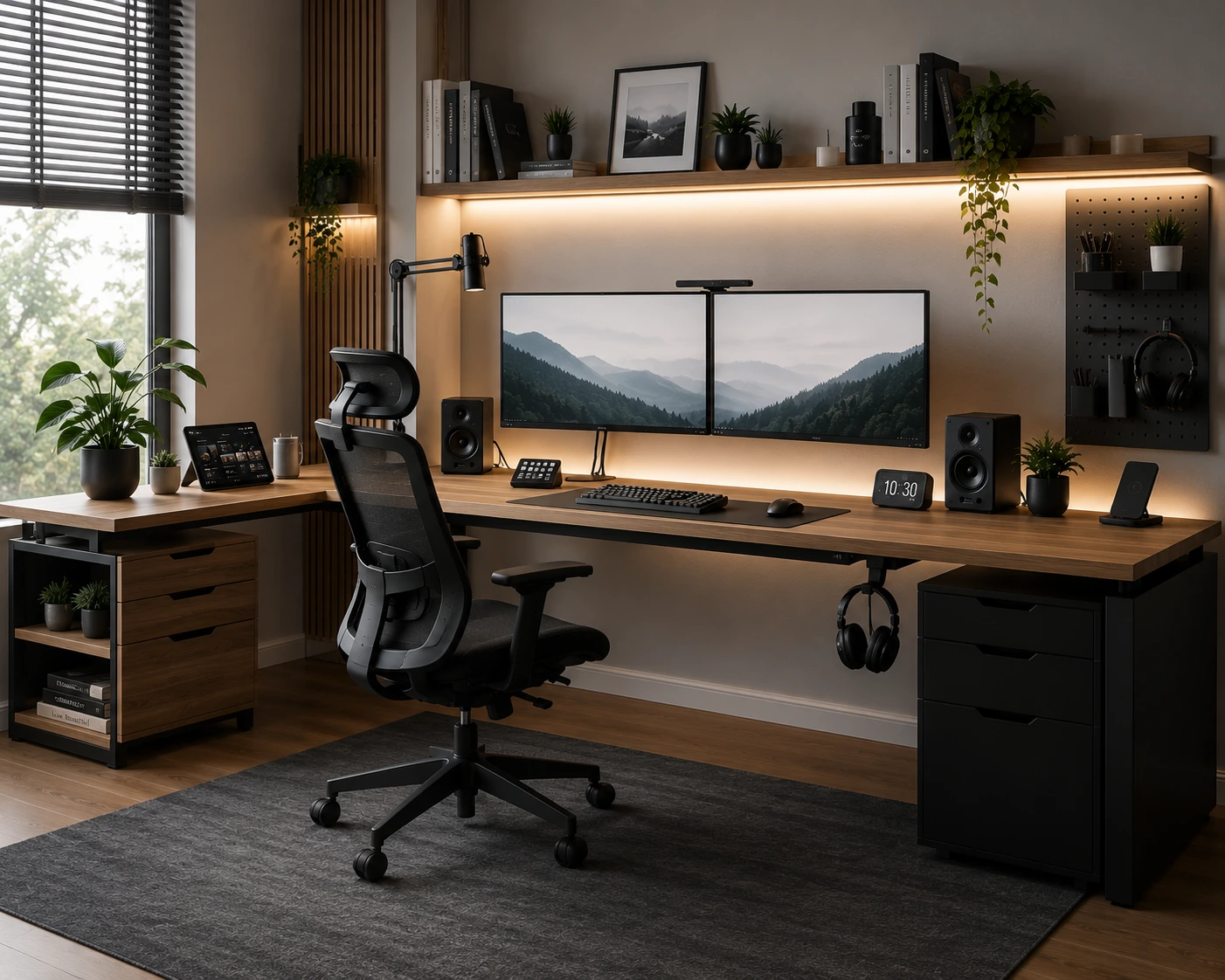 Desain Meja Komputer Ergonomis untuk Produktivitas Maksimal