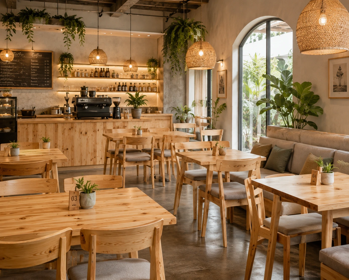 Furniture Cafe dan Restoran