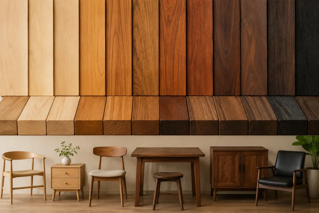 Jenis Kayu untuk Furniture Panduan Lengkap Memilih Material Terbaik