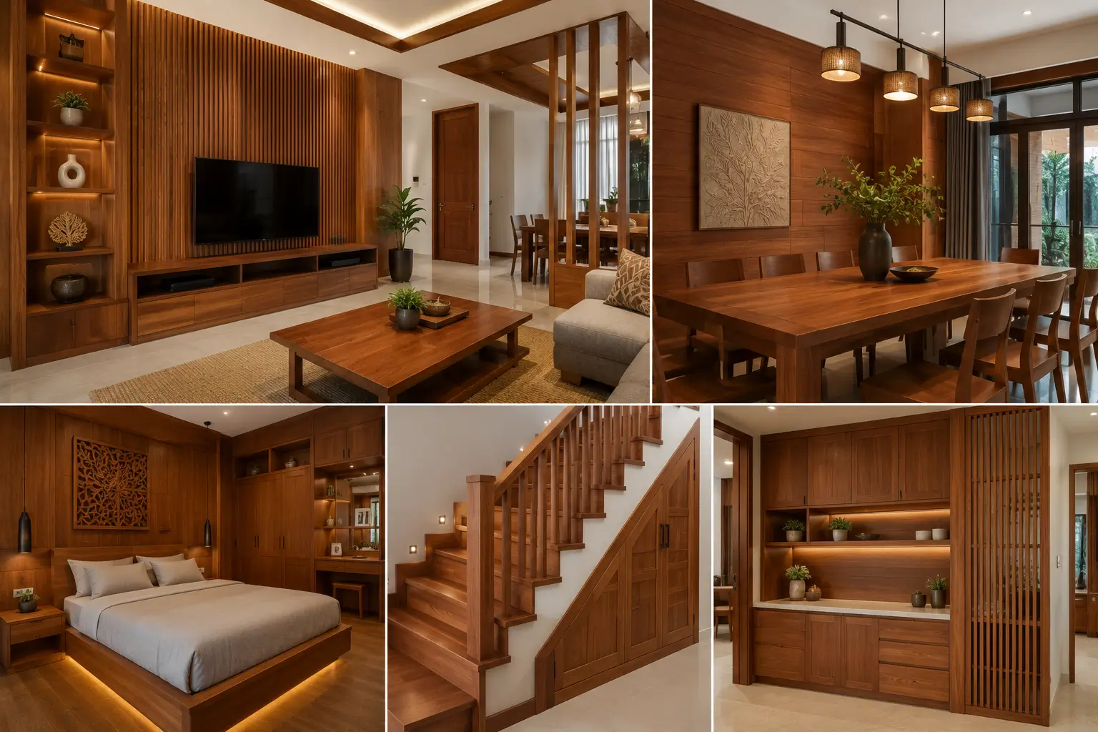 Kayu Meranti untuk Interior Rumah