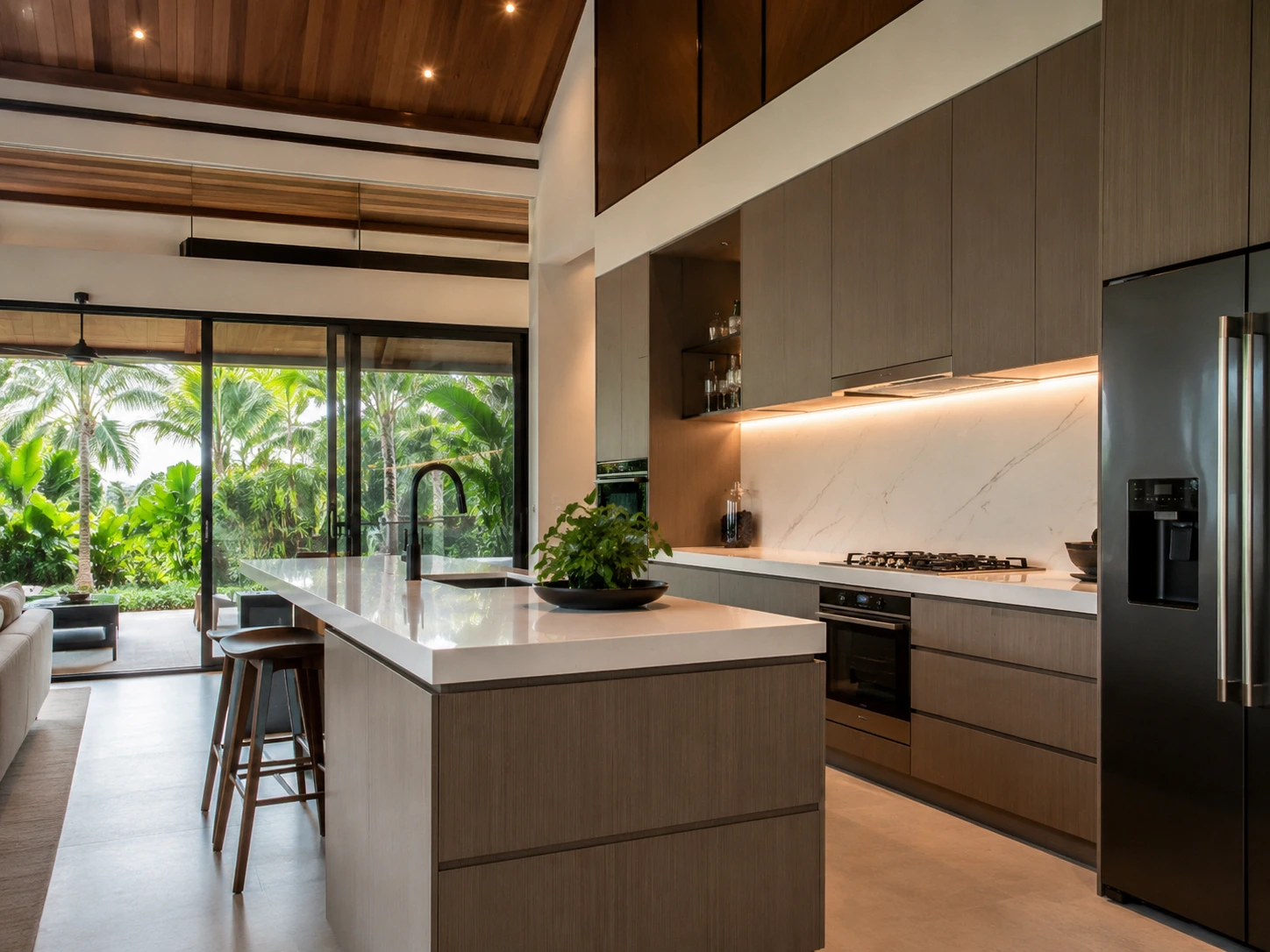 Kitchen set anti rayap dengan desain minimalis modern dan material tahan lama