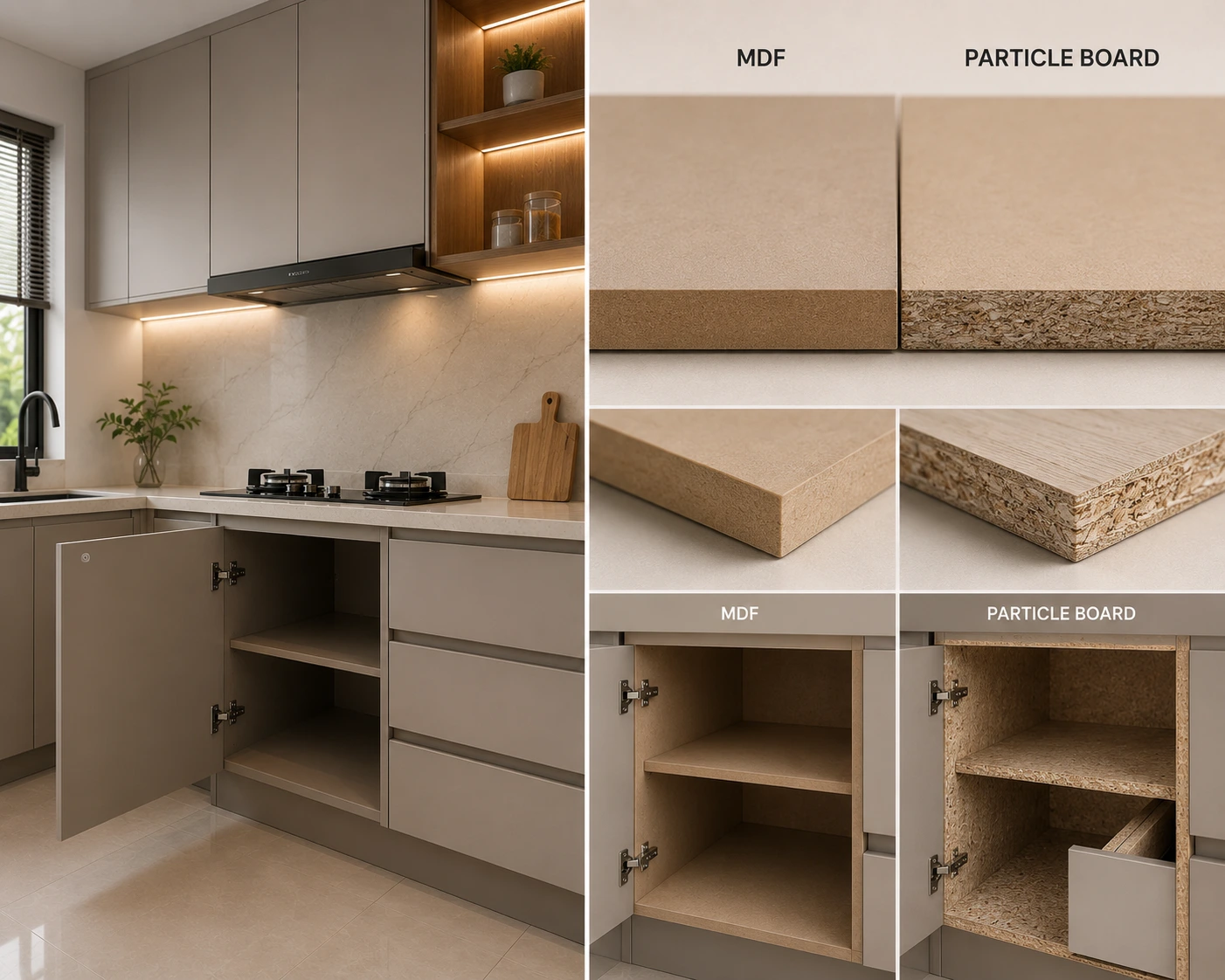 MDF dan Particle Board