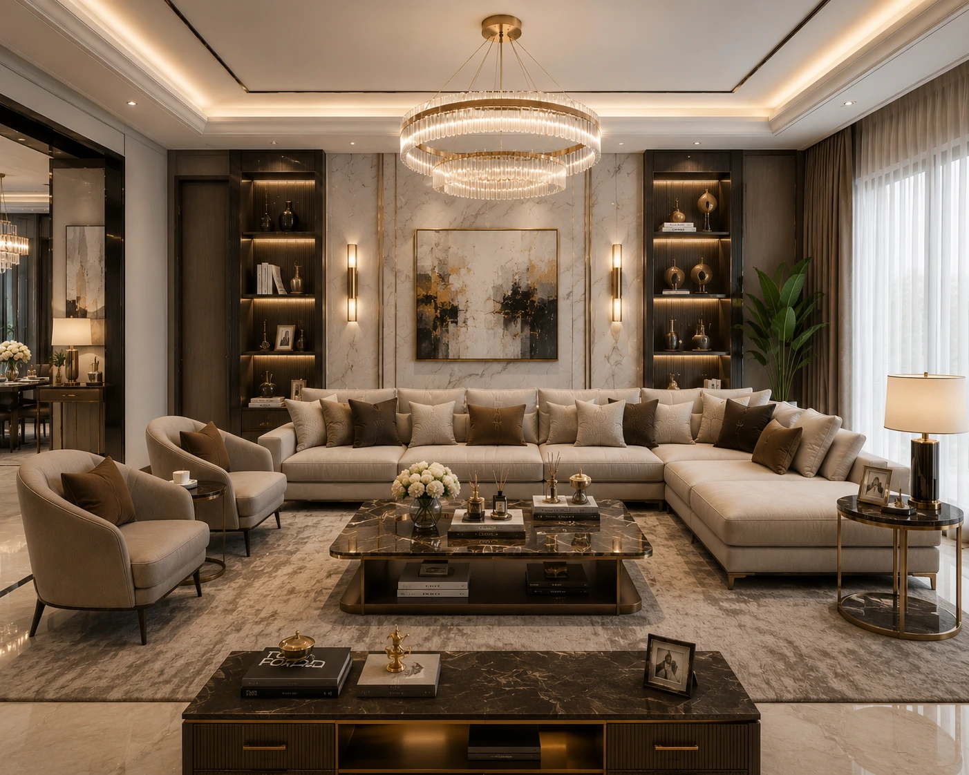Meja Tamu dan Furniture Pendukung
