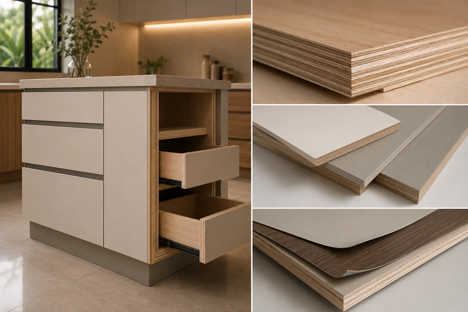 Multiplek untuk Kitchen Set
