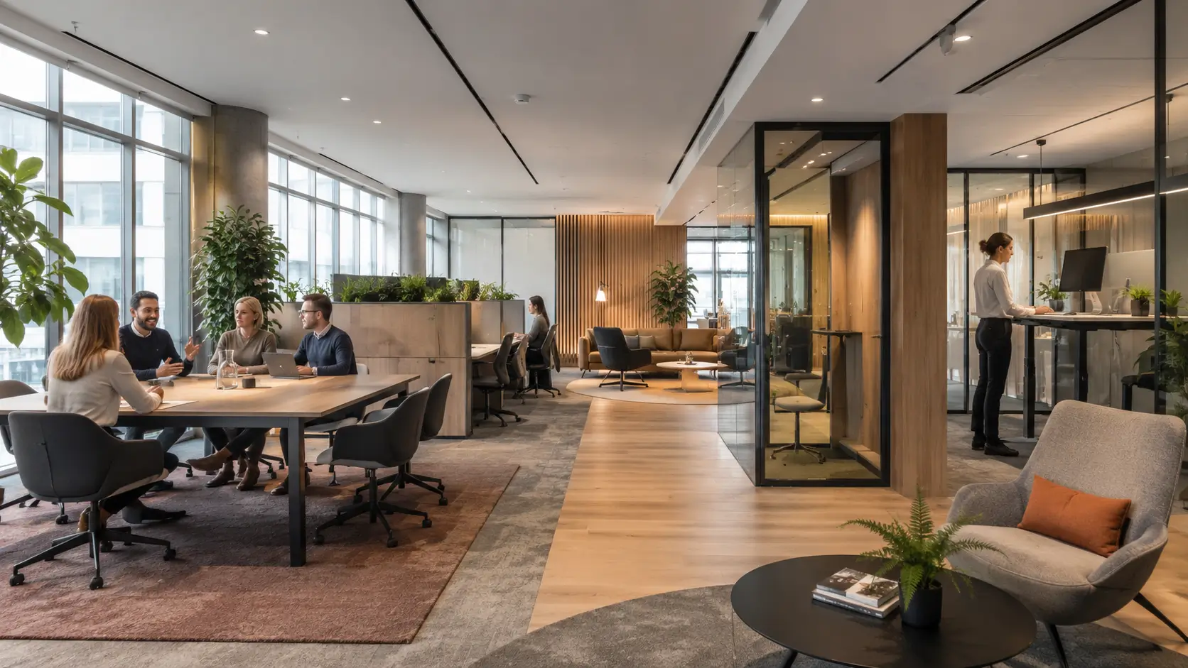 Activity-Based Working untuk Aktivitas yang Berbeda