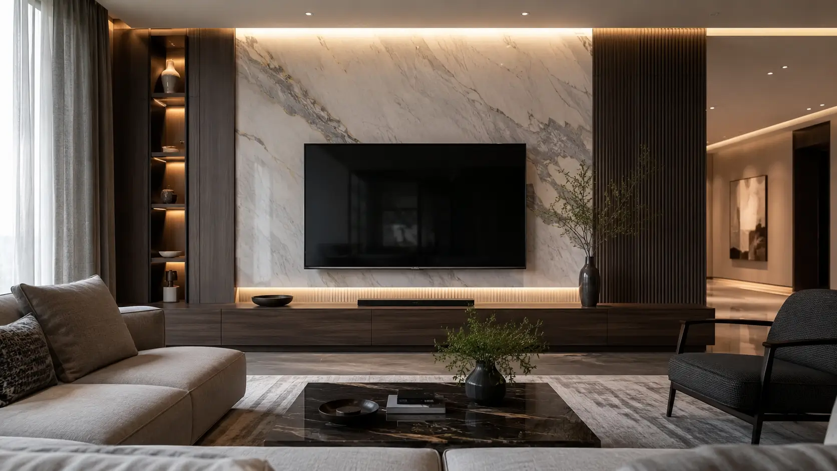 Backdrop TV Modern Luxury