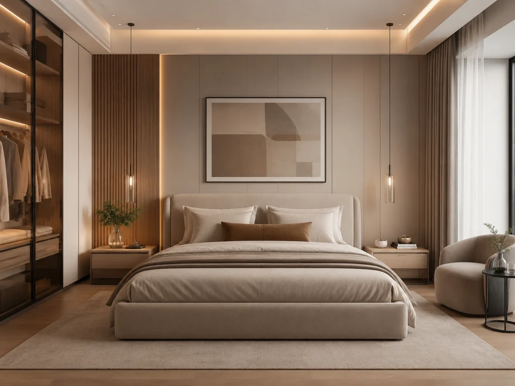 Desain Kamar Tidur Minimalis Modern dan Elegan