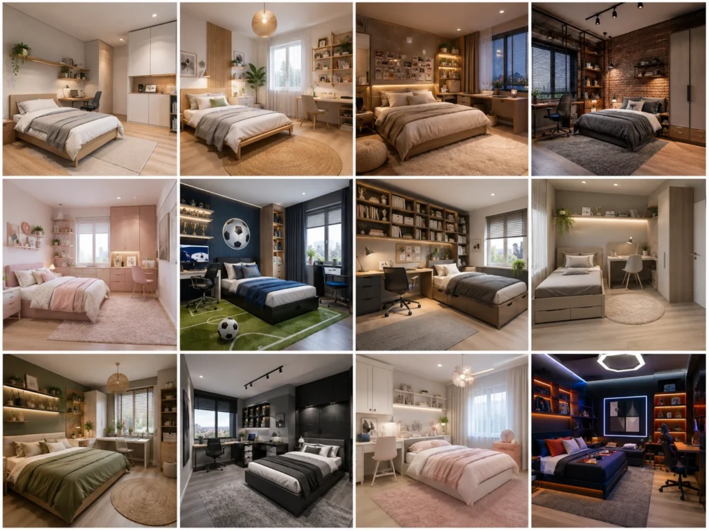 Desain Kamar Tidur Remaja 12 Ide Modern, Nyaman, dan Fungsional