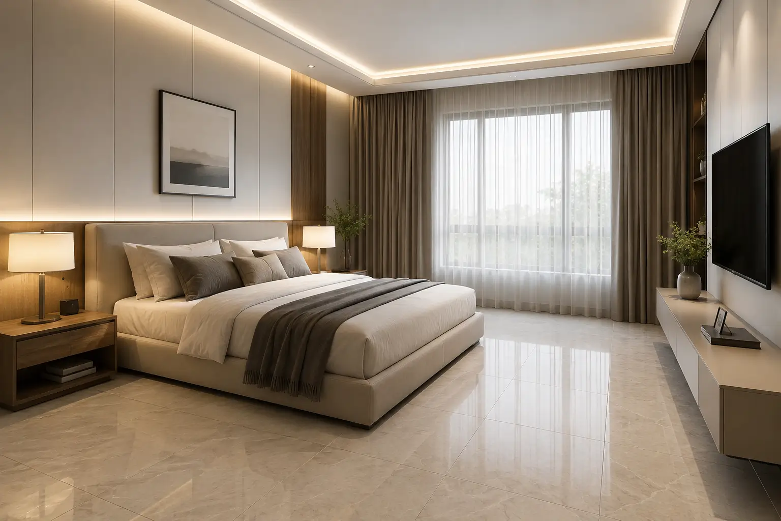 Granit Lantai untuk Kamar Tidur
