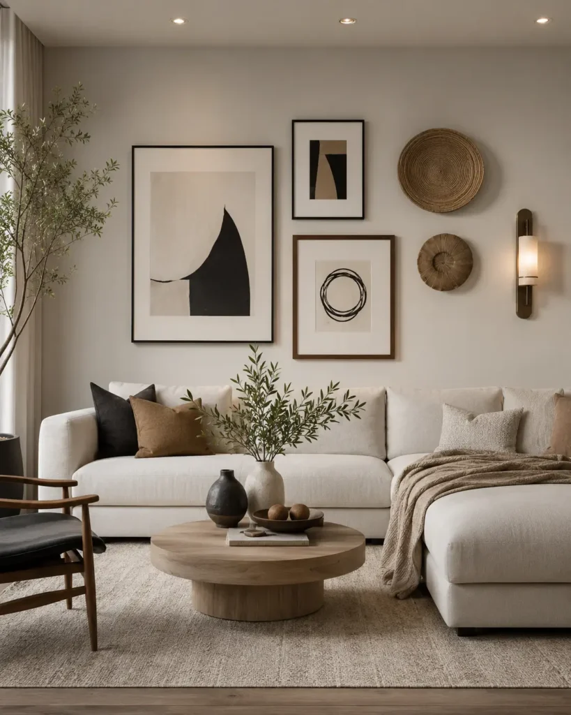 Hiasan Dinding Ruang Tamu Inspirasi Estetik untuk Interior Modern
