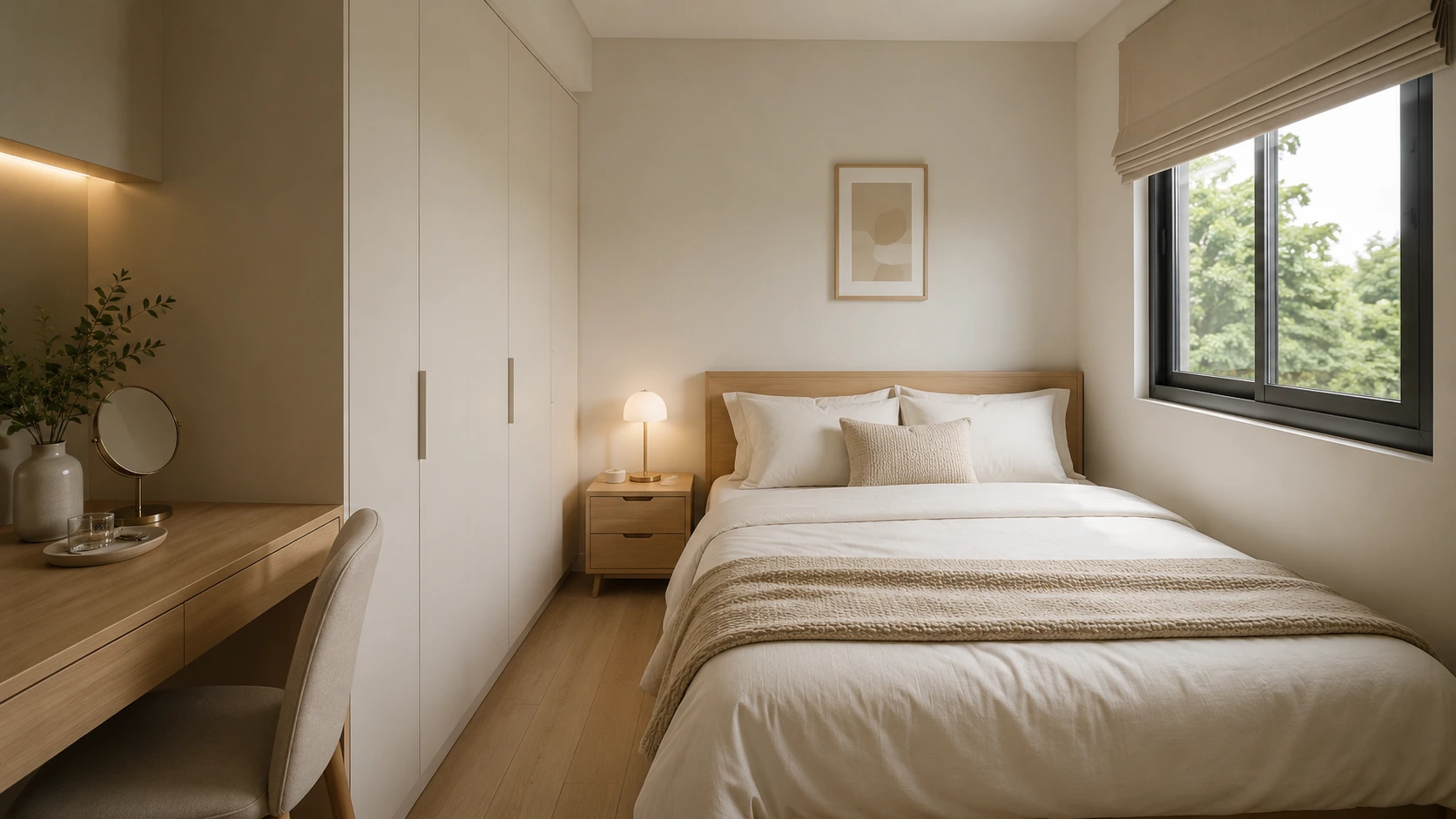 Penataan Kamar Tidur Sederhana Ukuran 3 x 3 Meter