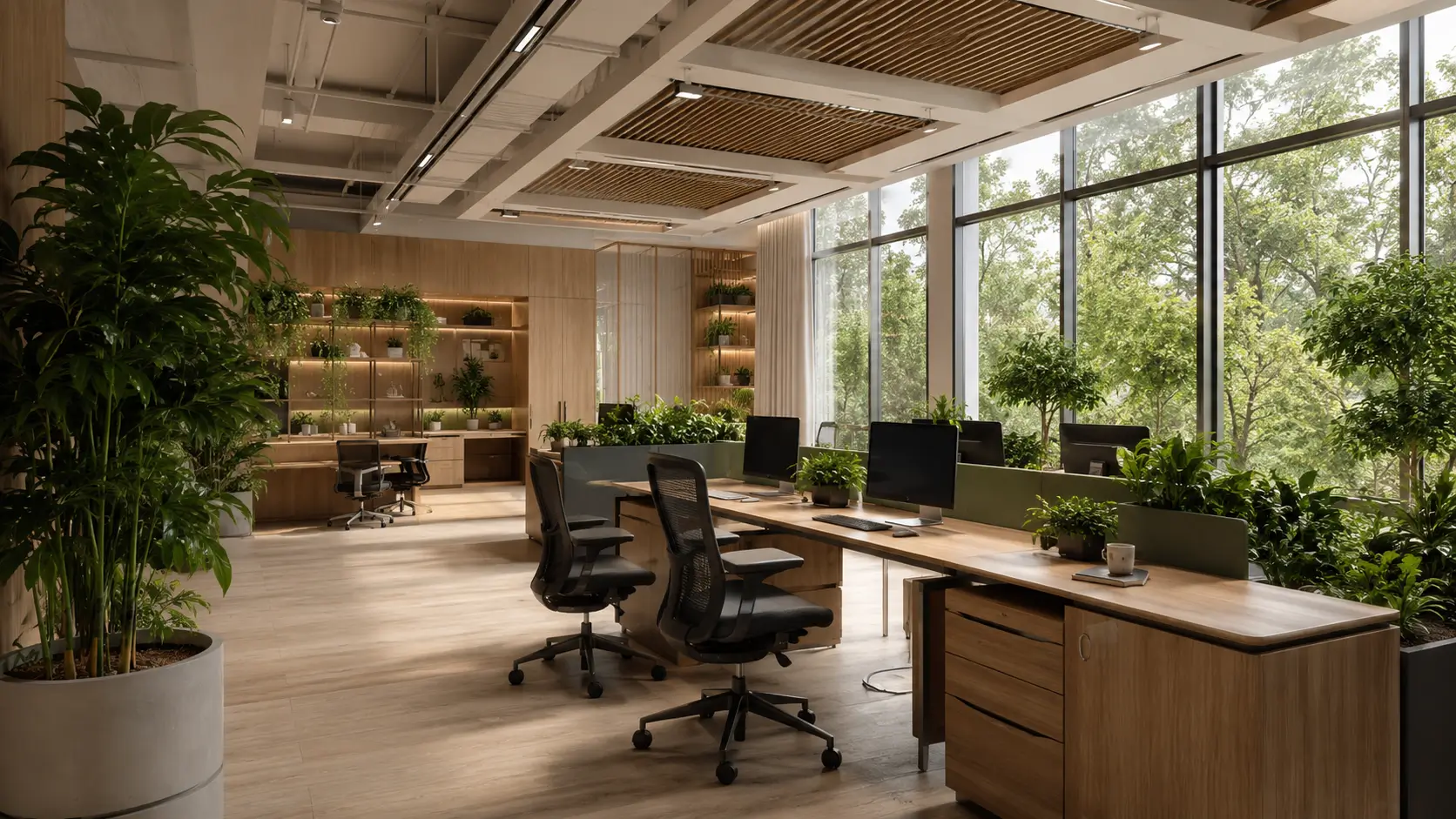 Sentuhan Biophilic Design dalam Ruang Kerja