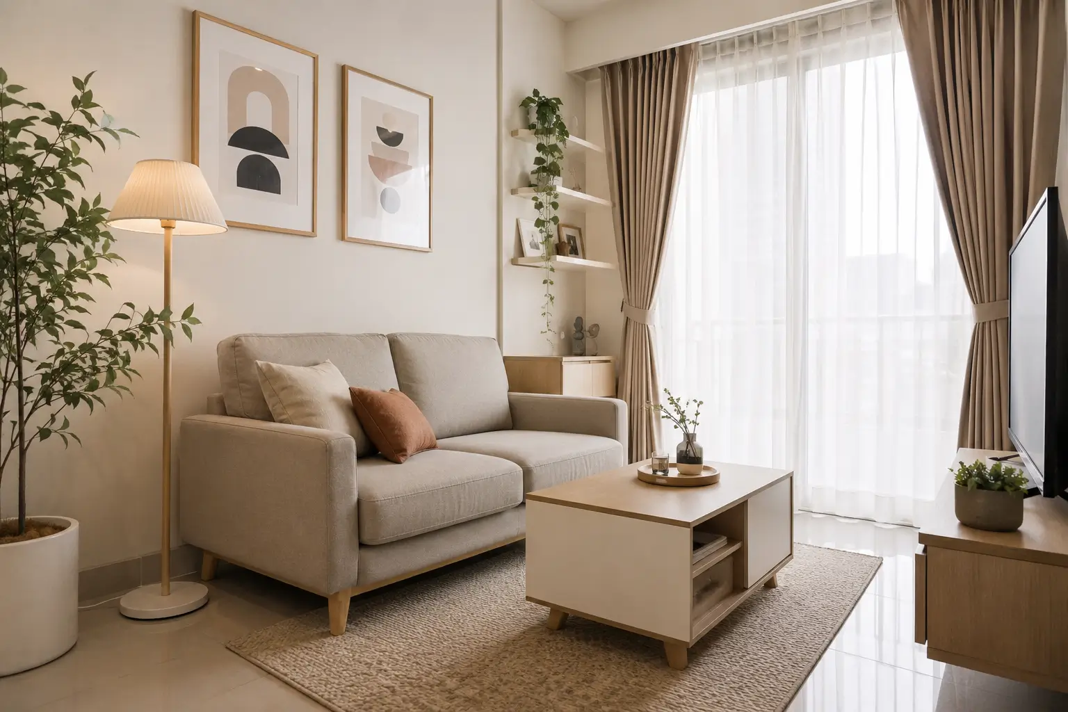 Sofa Berukuran Proporsional