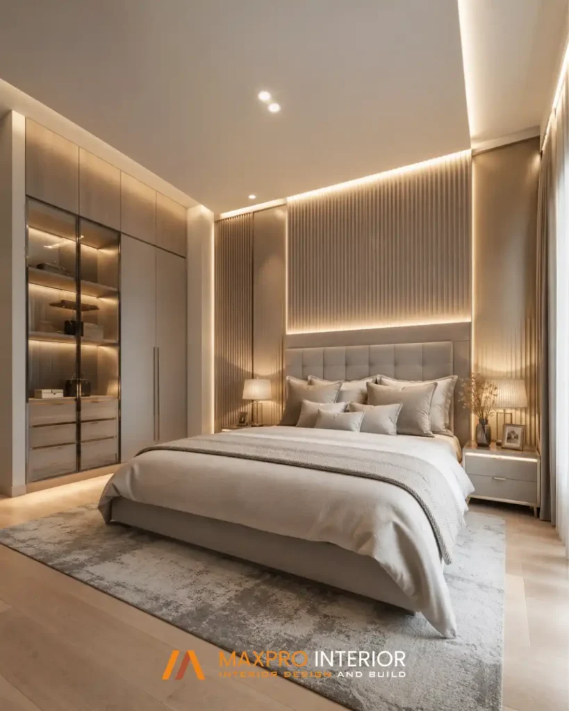 jasa desain kamar tidur mewah